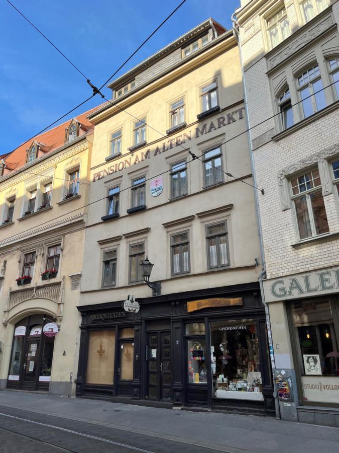 Pension Am Alten Markt Хале Екстериор снимка